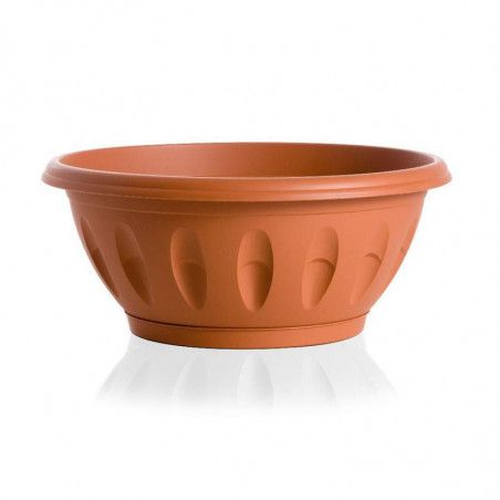 Pot de fleurs - ALBA - D 25 cm - Terracotta