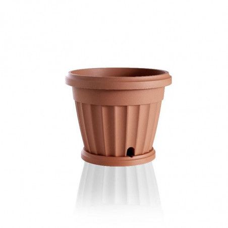 Pot de fleurs - ISIS - D 25 cm - Terracotta