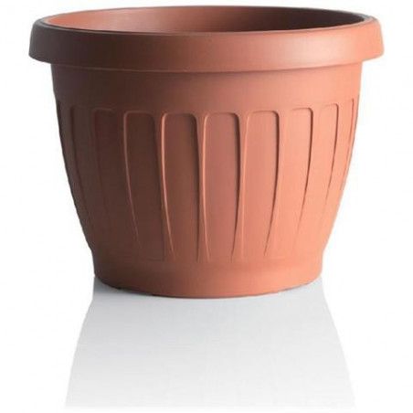 Pot de fleurs - TERRA - D 35 cm - Terracotta