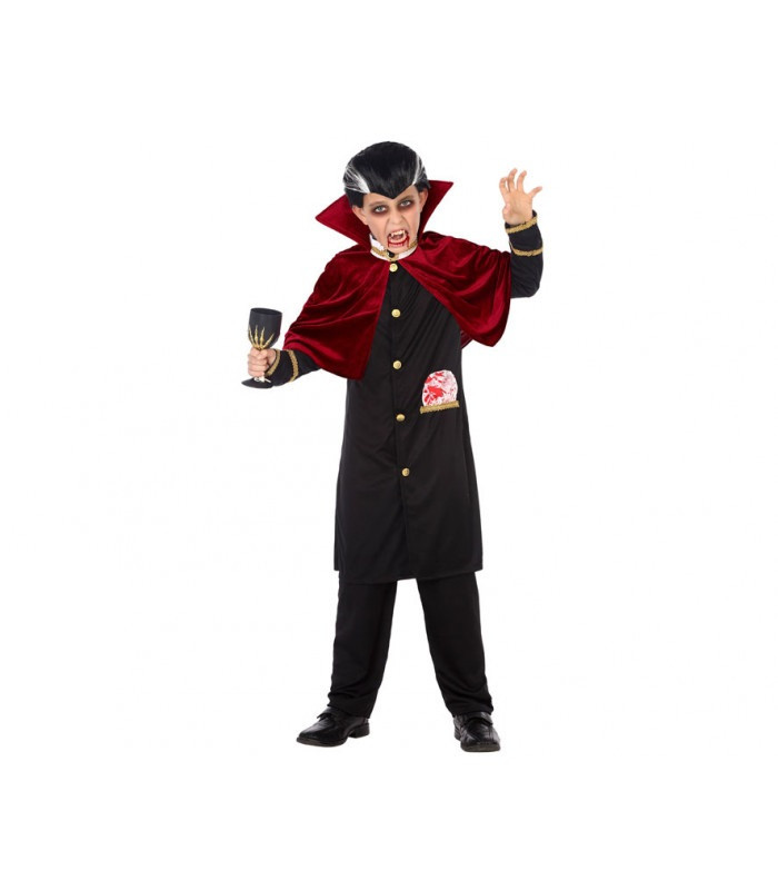 Déguisement pour petit garçon vampire - Costume enfant Taille - 10-12 Ans