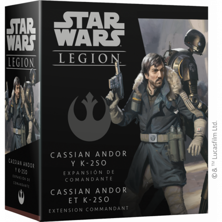 Star wars légion - Cassian andor et K-2SO - Jeux spécialistes