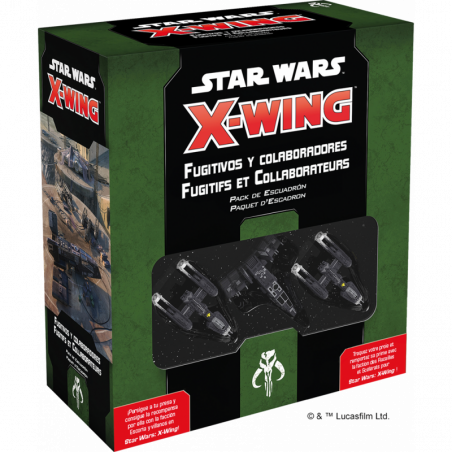 Star wars X-Wing 2.0 - Fugitifs et Collaborateurs - Jeu de figurine