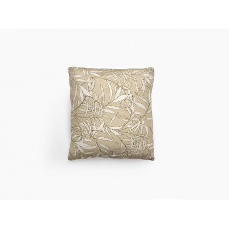 Housse de coussin lin lavé - Vanuatu - 45 x 45 cm - Vert romarin