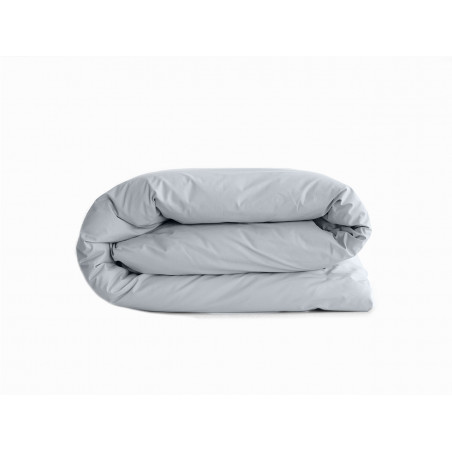 Housse de couette en percale de coton - Manoir - 280 x 240 cm - Blanc neige