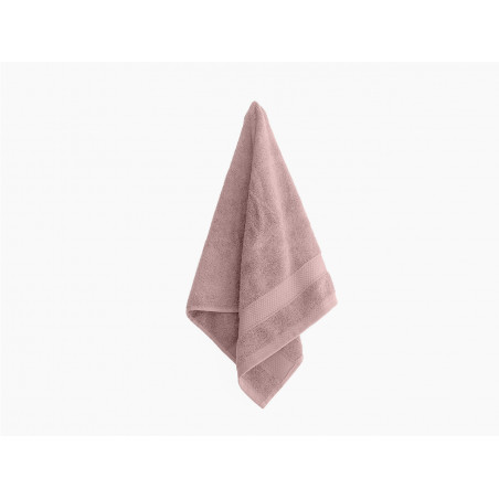 Serviette en coton - Naia - 50 x 90 cm - Rose