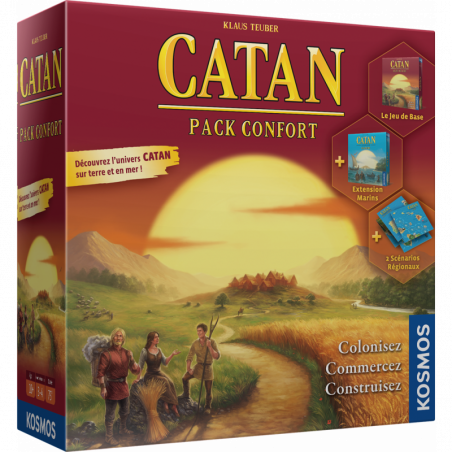 Catan - Pack Confort - Jeux de société