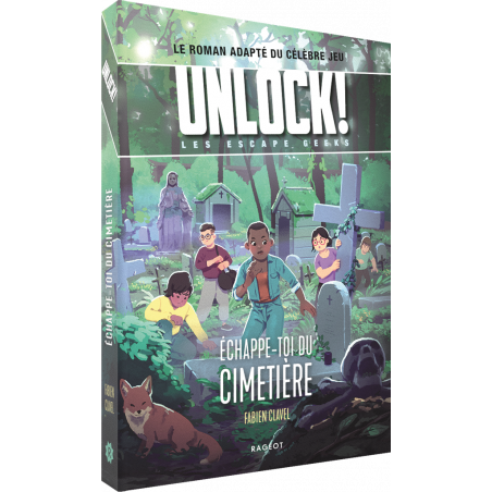 Unlock! - Livre Escape Geeks : Échappe-toi du Cimetière ! - Tome 2