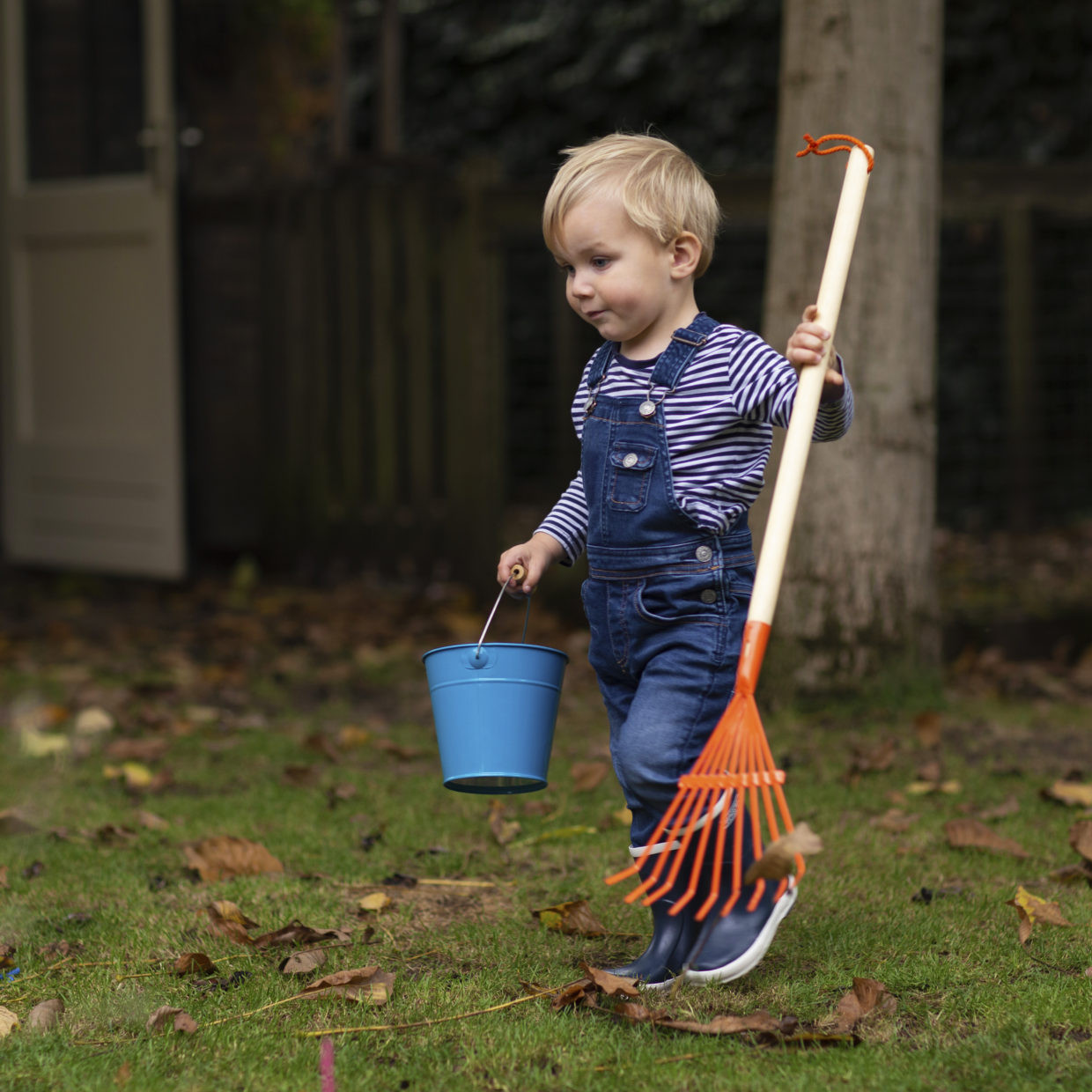 Outils Enfants - Rateau à feuilles pour Enfants 