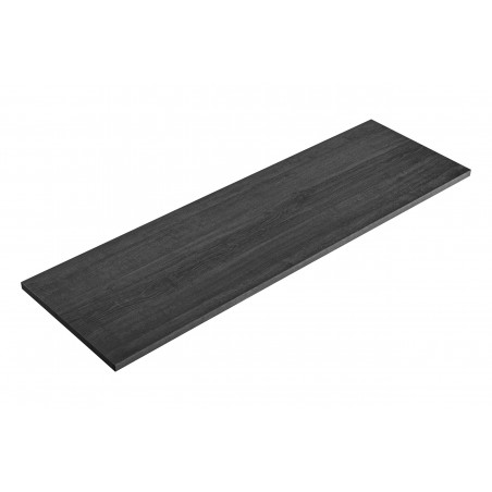 Plateau meuble sous vasque en bois - Gris - L 60 cm x P 49 cm - Camille OAK