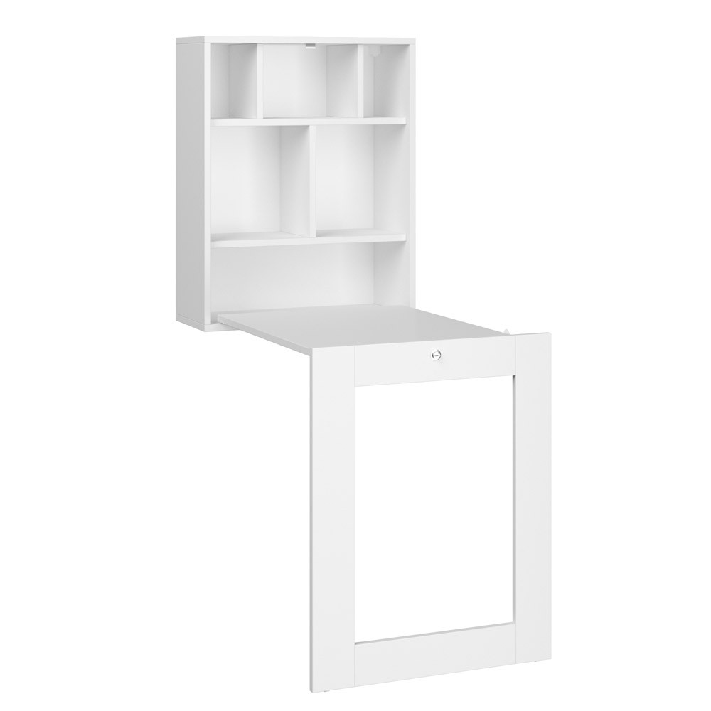 Bureau suspendu Evolution 120x40, Frêne Blanc