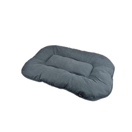 Coussin flocon en microfibre - Gris anthracite - L 69 x l 52 cm - Gamme Softy