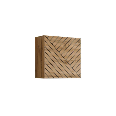 Meuble cubique murale "Switch" en bois - Beige - H 60 x L 60 x P 30 cm