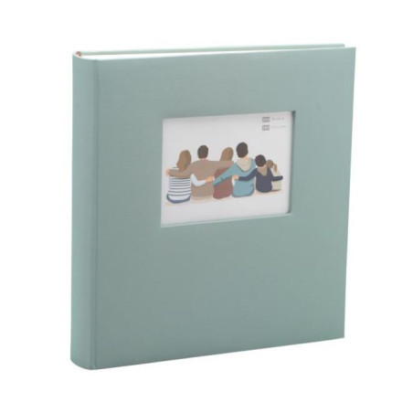 Album photos traditionnel pour 300 photos 10x15 cm ou 300 photos 11,5x15 cm - Vert d'eau