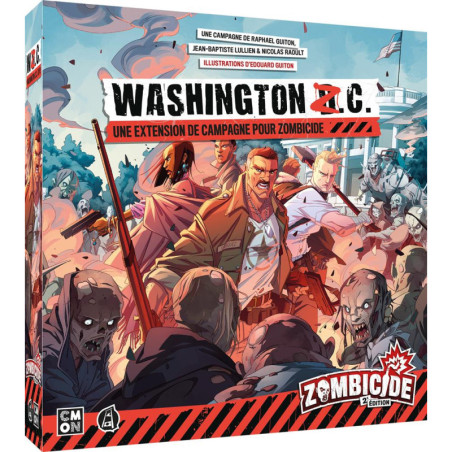 Zombicide 2ème édition - Extension Washington Z-C - Jeux de stratégie