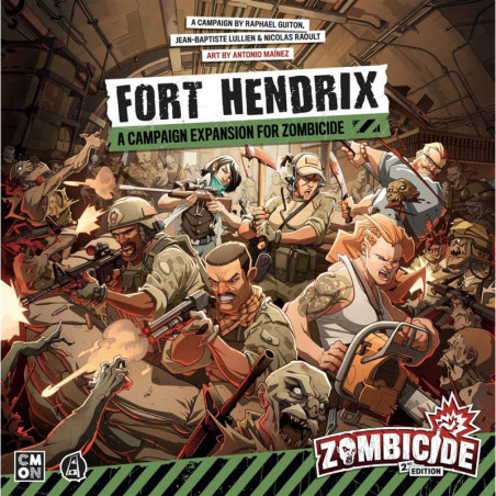 Zombicide 2ème édition - Fort Hendrix - Jeux de stratégie