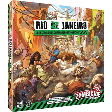 Zombicide 2ème édition - Extension Rio de Janeiro - Jeux de stratégie