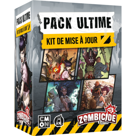 Zombicide 2ème édition - Kit de Mise à Jour Définitive - Jeux de stratégie