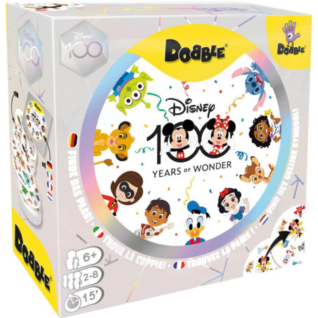 Dobble - Disney 100 years of Wonder - Jeux de société en famille