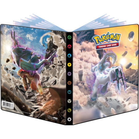 Pokémon - Range cartes Écarlate et Violet 02 - Portfolio A5 - Capacités de 80 cartes - Cartes à collectionner