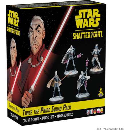 Star Wars Shatterpoint - Set d'escouade Plus dure sera la chute - Jeu de plateau