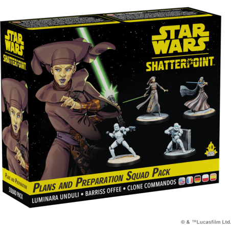 Star Wars Shatterpoint - Set d'escouade Planification et Prép - Jeu de plateau