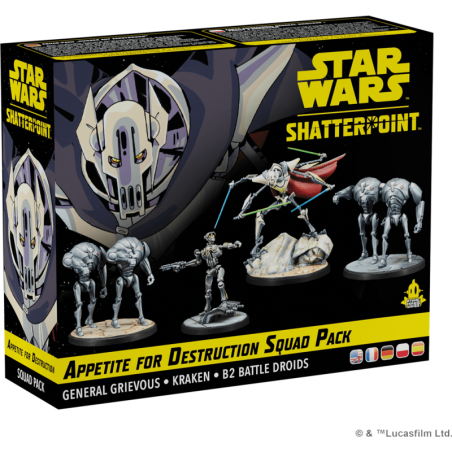 Star Wars Shatterpoint - Set d'escouade Soif de Destruction - Jeux de figurines