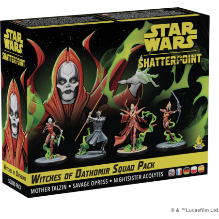 Star Wars Shatterpoint - Set d'escouade Sorcières de Dathomir - Jeu de figurines