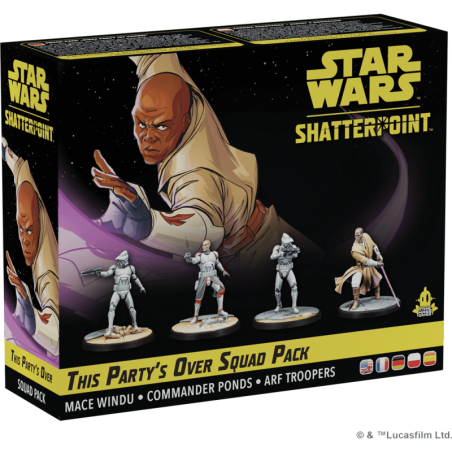 Star Wars Shatterpoint - La Fête est Finie Set d'Escouade - Jeu de figurines