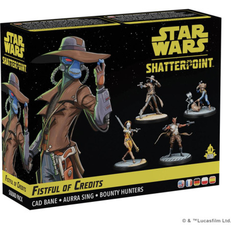 Star Wars Shatterpoint - Set d'escouade Poignée de Crédits - Jeu de Figurines