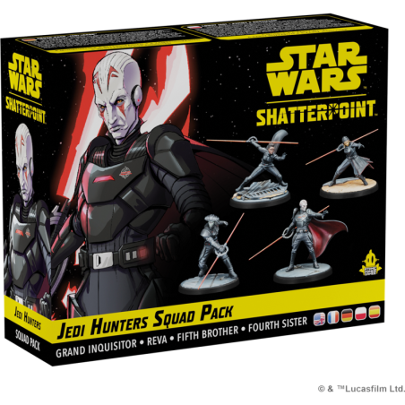 Star Wars Shatterpoint - Set d'escouade Chasseurs de Jedi - Jeu de figurines