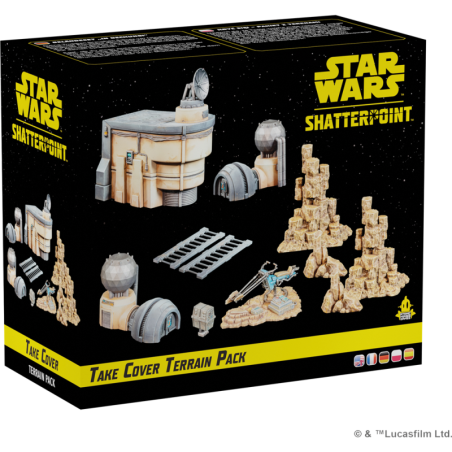 Star Wars Shatterpoint -Set de Terrain à couvert - Jeu de fIgurines