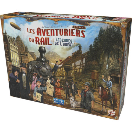 Les Aventuriers du Rail - Legacy - Jeu de société