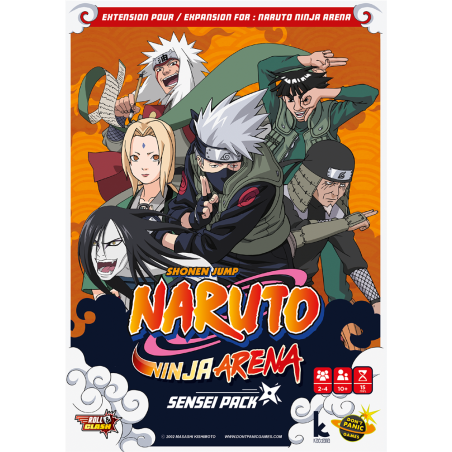 Naruto Ninja Arena - Extension Sensei Pack - Jeux de société