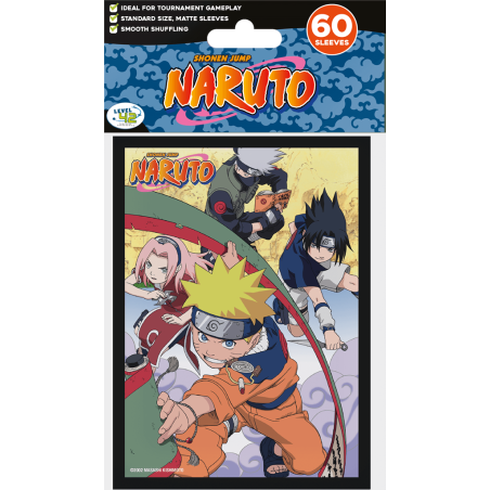 Naruto - 60 protège-cartes - Konoha Team