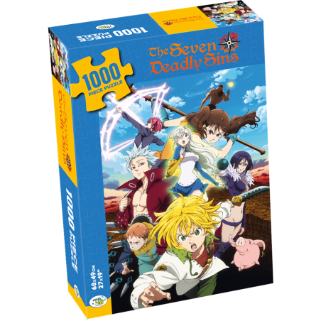 Officiel Seven Deadly Sins - Puzzle de 1 000 pièces