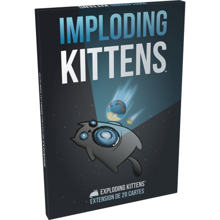 Exploding Kittens - Extension Imploding Kittens - Jeu de société en famille