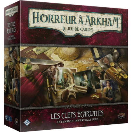 Horreur à Arkham - Extension investigateur : Les Clefs Écarlates - Jeux de cartes