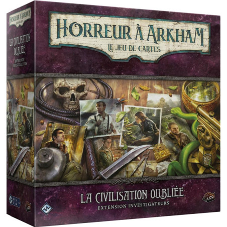 Horreur à Arkham - Extension investigateur : Civilisation Oubliée - Jeux de cartes