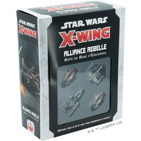 Star Wars X-Wing 2.0 - Alliance Rebelle - Escadron de base - Jeu de plateau