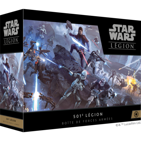 Star Wars Légion - Extension d'armée : 501e Légion - Jeu de plateau