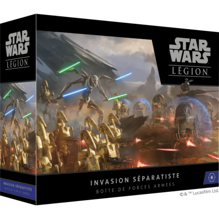 Star Wars Légion - Extension d'armée : Invasion Séparatiste - Jeu de plateau