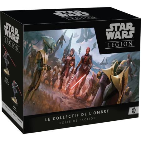 Star Wars Légion - Extension de faction : Le Collectif de lOmbre - Jeu de plateau