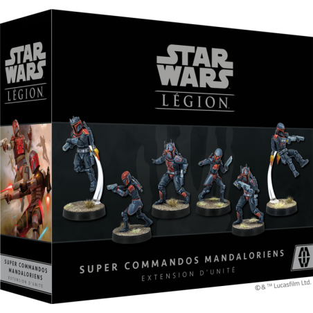 Star Wars Légion - Extension Super Commandos Mandaloriens - Jeu de plateau