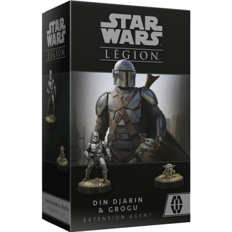 Star Wars Légion - Extension d'agents : Din Djarin & Grogu - Jeu de plateau