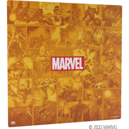 GG - Marvel Champions - Tapis de jeu XL - Orange - 70 x 70 cm