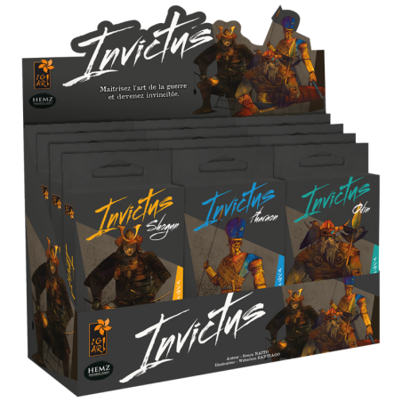 Invictus - Premier display - Pack de 3 peuples - Jeux de cartes