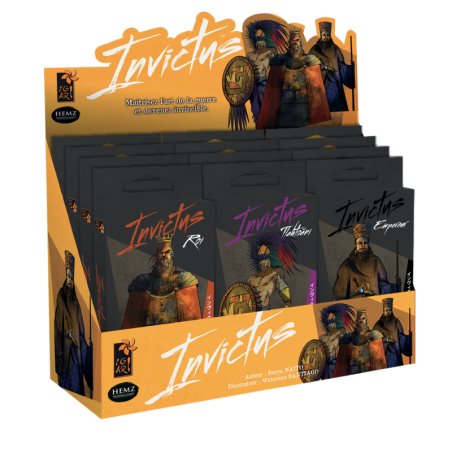 Invictus - Second display - Pack de 3 peuples - Jeux de cartes