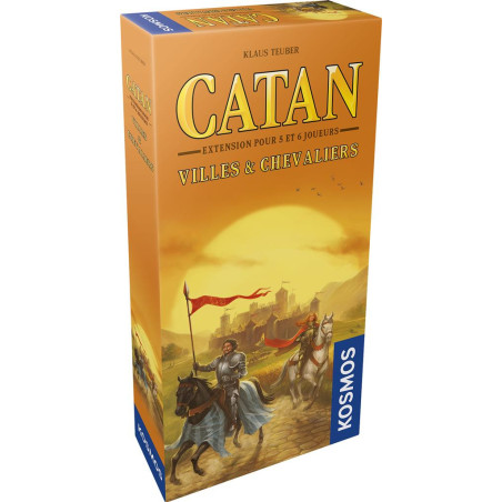 Catan - Extension Villes et chevaliers 5/6 Joueurs - Jeux de plateau