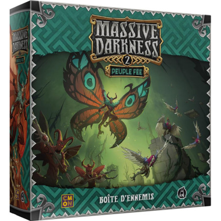 Massive Darkness 2 - Extension Peuple des Fées - Jeu de stratégie