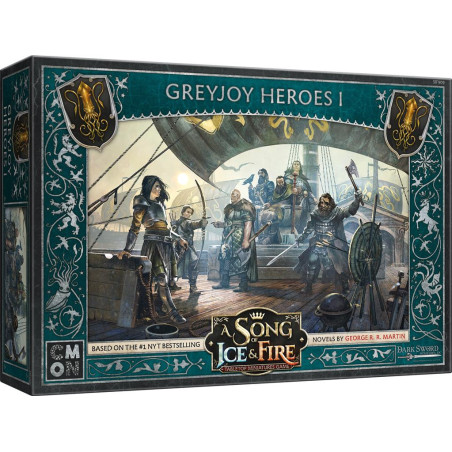 A Song of Ice & Fire - Extension Héros Greyjoy 1 - Jeu de figurines